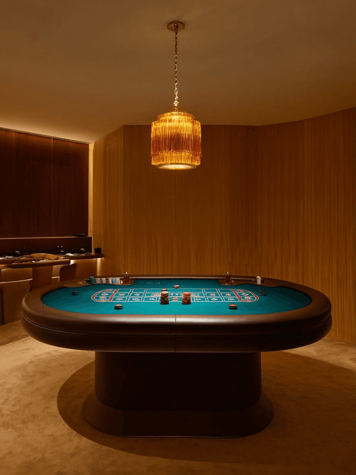 Salon Argent private gaming room